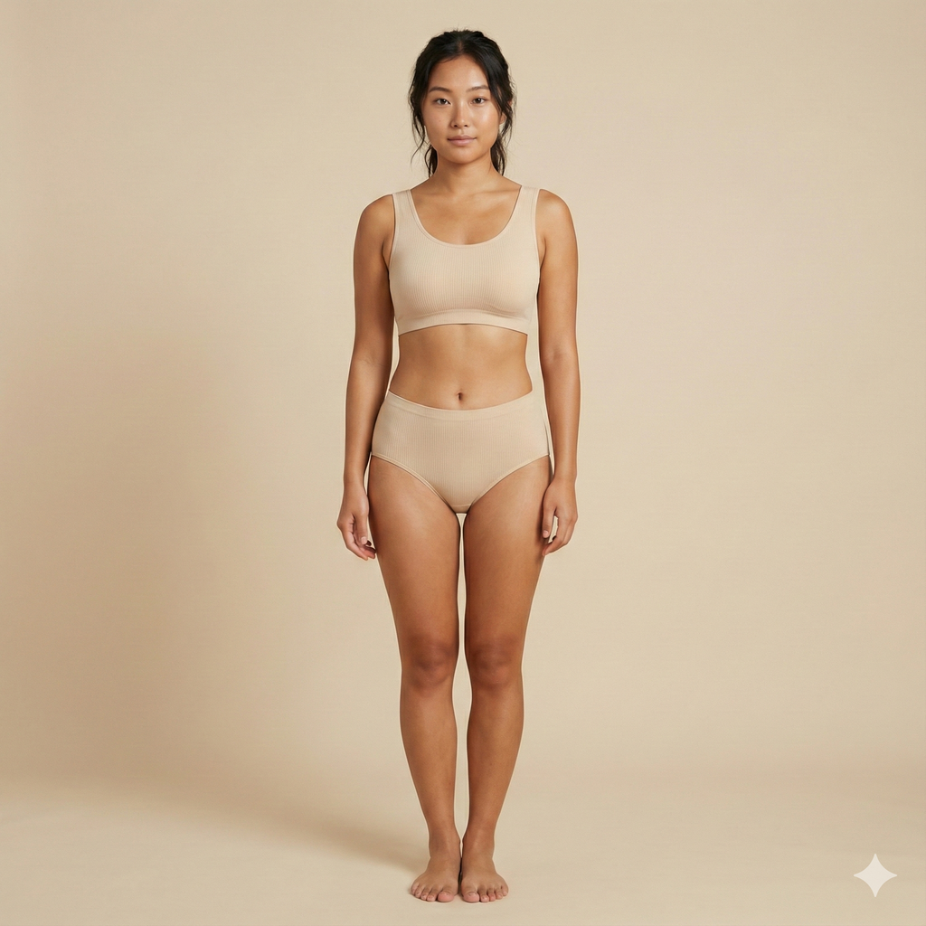 Ribbed Full Coverage Brief (3-Pack)