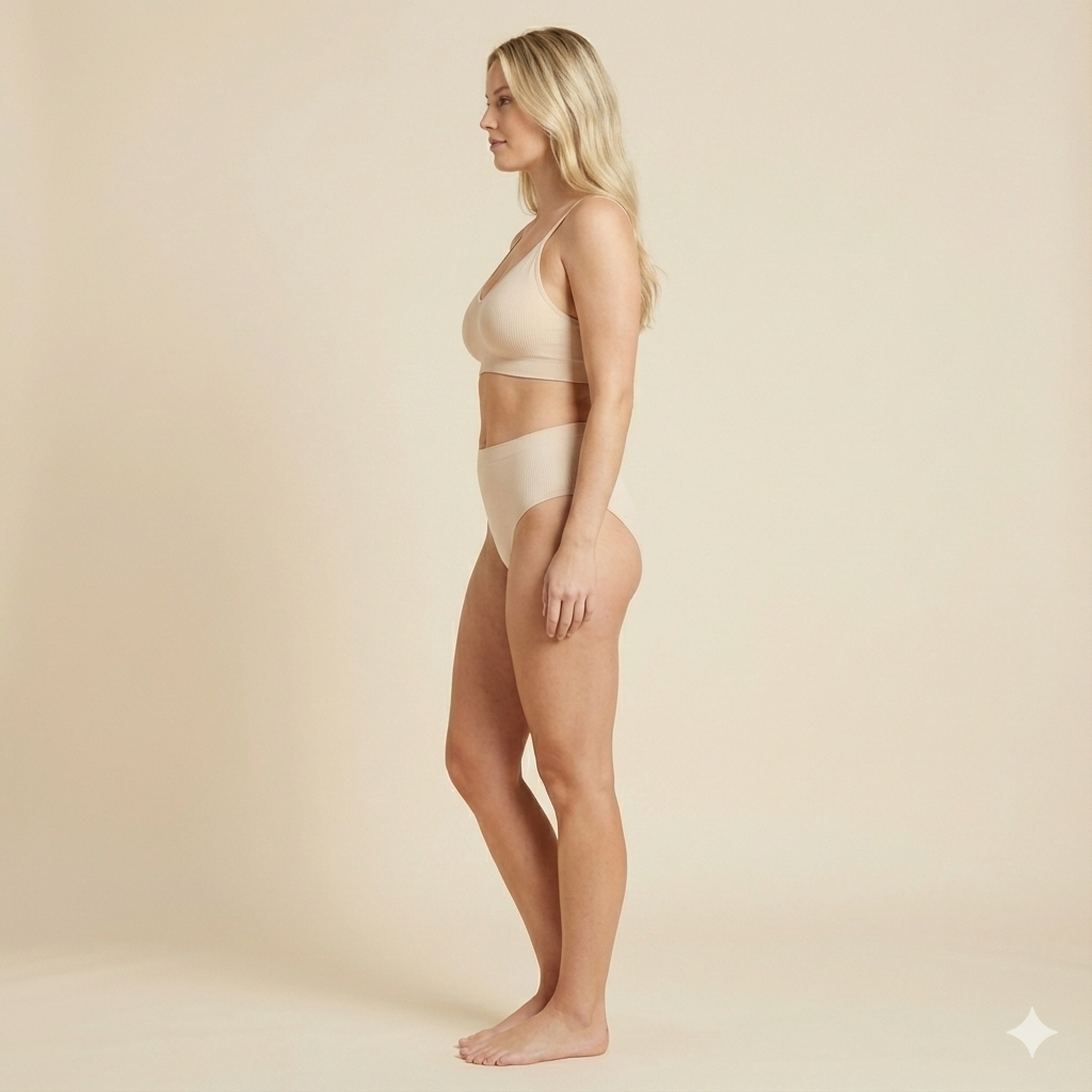 Ribbed Mid-Rise Thong (3-Pack)